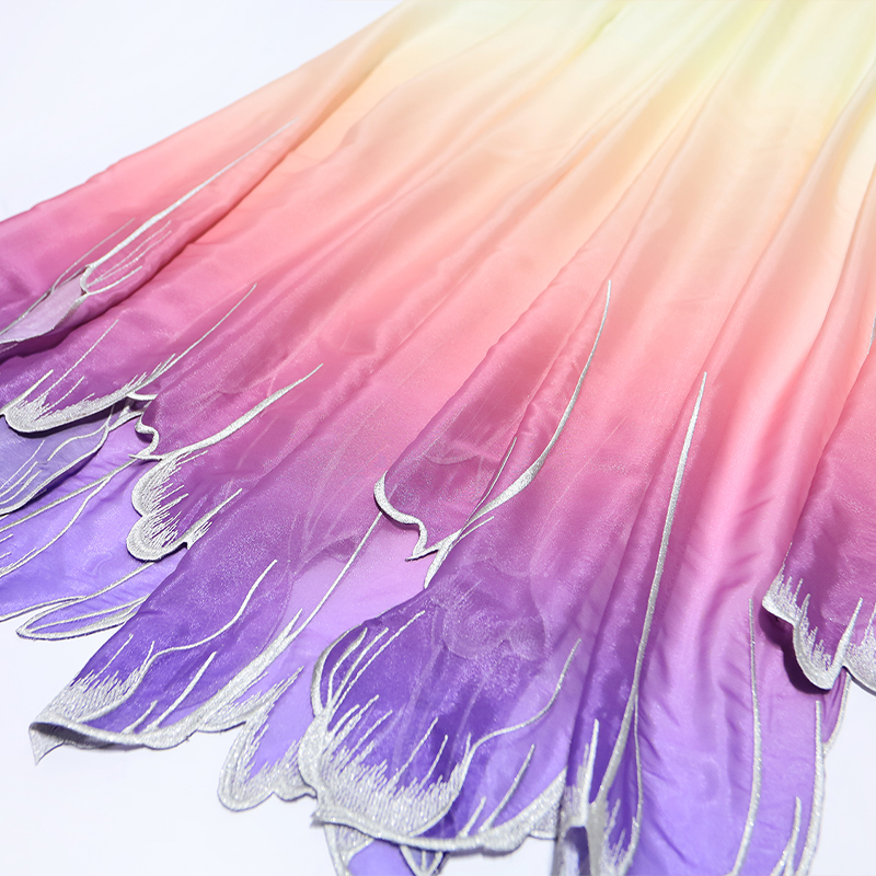 Embroidery Meaning - 1M Chinese Style Embroidery Lotus Leaf