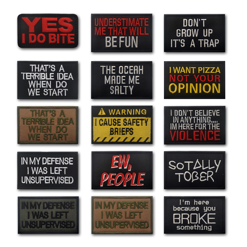 Embroidery Quote - English inspirational quotes Embroidery Cloth Hook