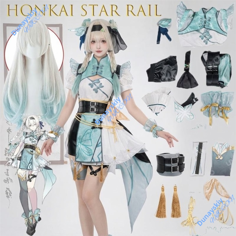 Embroidery Outfit - Honkai Star Rail Firefly Cosplay Costume