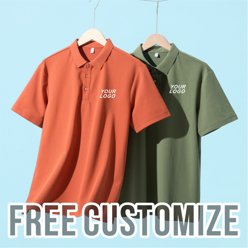 NEW Custom polo shirt free pri - Embroidery Logo ulasan dan harga