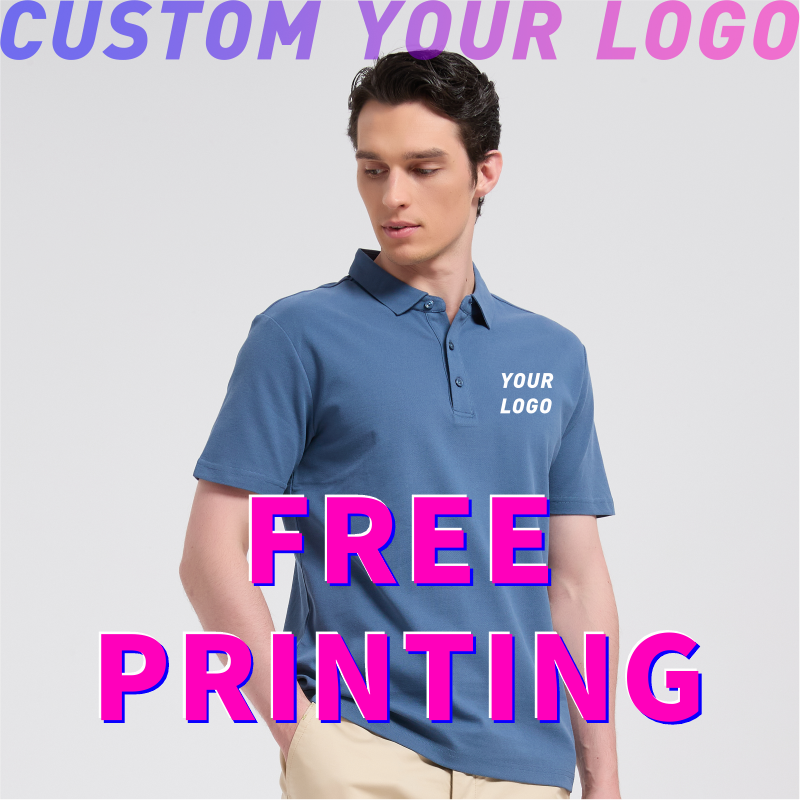 NEW Custom polo shirt free pri - Embroidery Logo ulasan dan harga