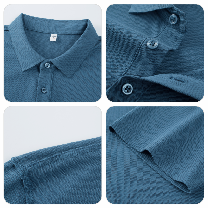 NEW Custom polo shirt free pri - Embroidery Logo ulasan dan harga