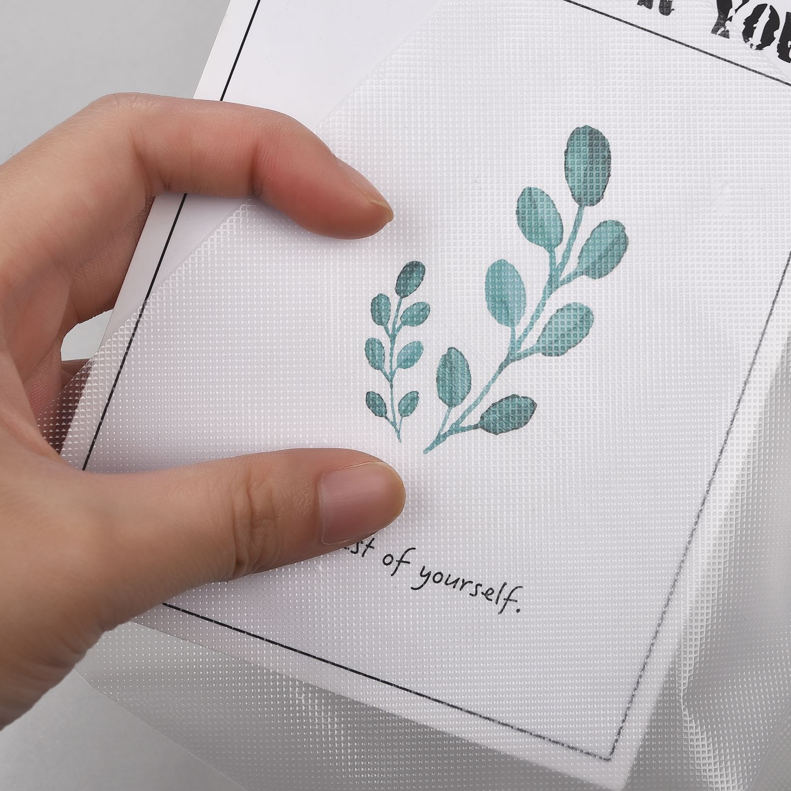 4pcs Water Soluble Embroidery  - Embroidery Meaning ulasan dan harga
