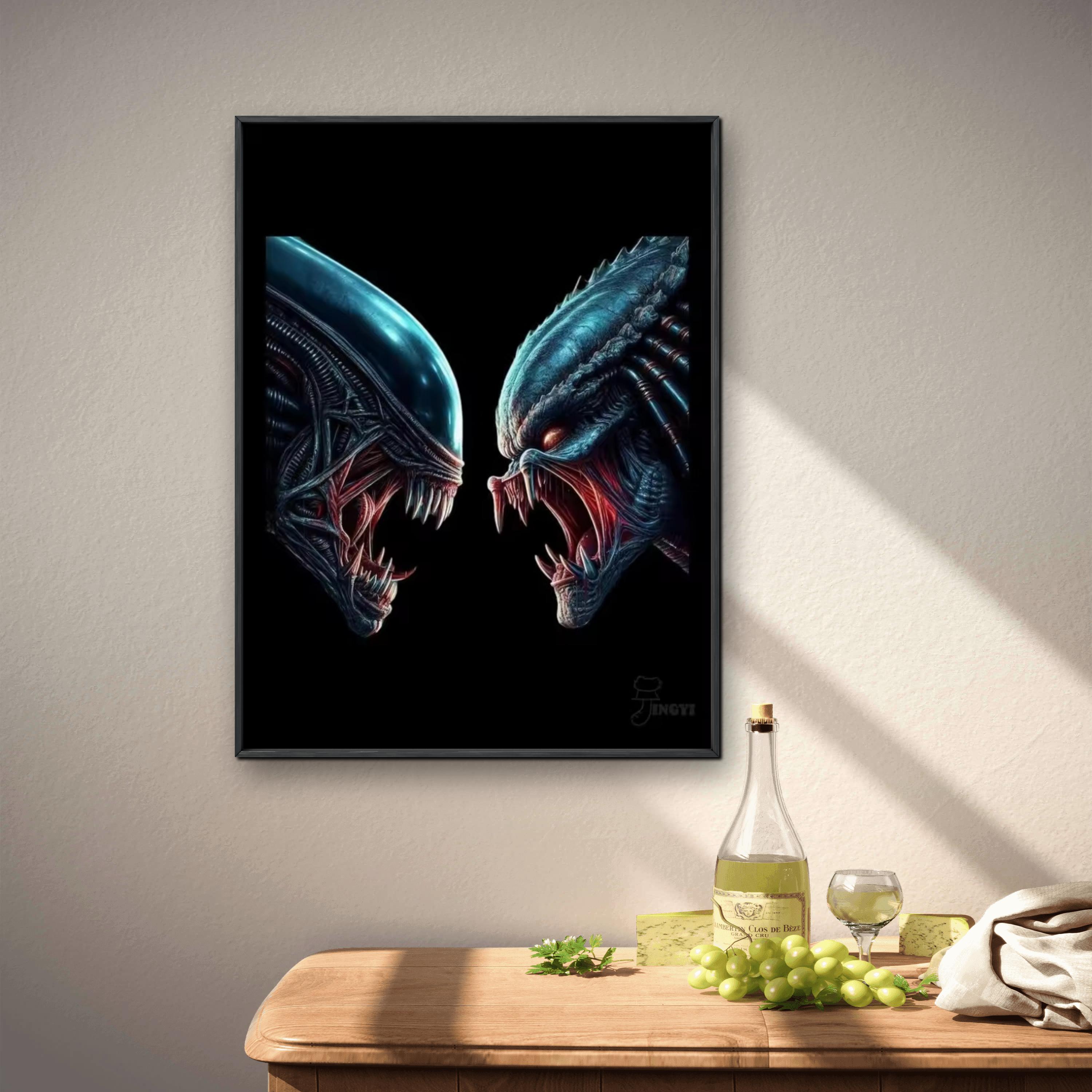 2026 New Alien vs Predator Cha - Embroidery Vs Stitching ulasan dan harga