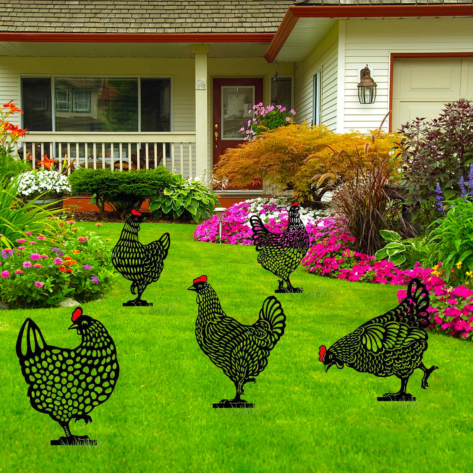 Fairy Garden Standing Chicken  - Embroidery Garden ulasan dan harga