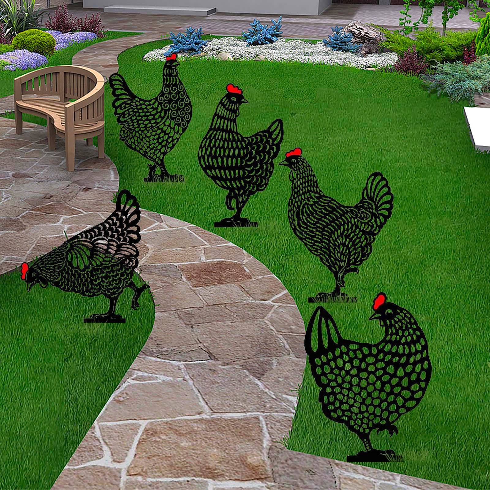 Fairy Garden Standing Chicken  - Embroidery Garden ulasan dan harga