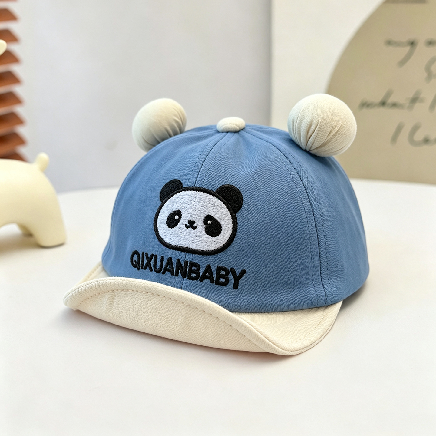 Children's double-round ball e - Embroidery Cap ulasan dan harga