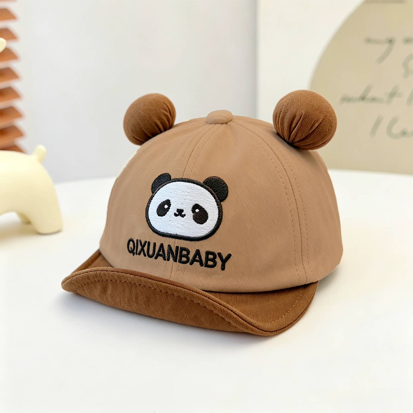 Children's double-round ball e - Embroidery Cap ulasan dan harga