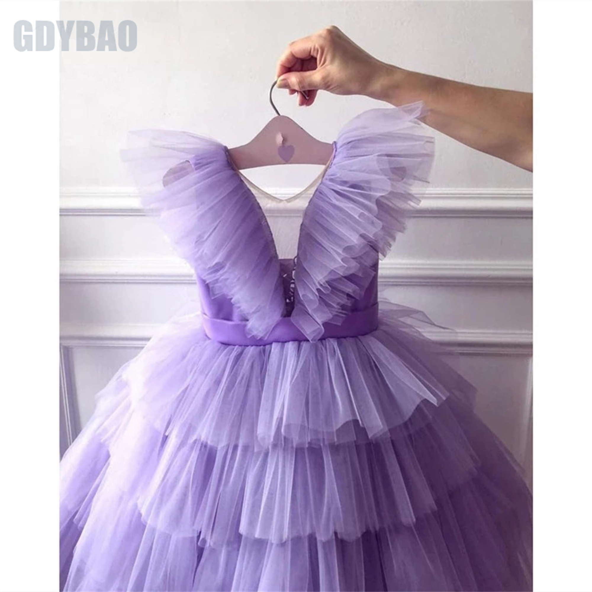Pink /Yellow /Lavender /Ruffle - Embroidery Yellow Flower ulasan dan harga