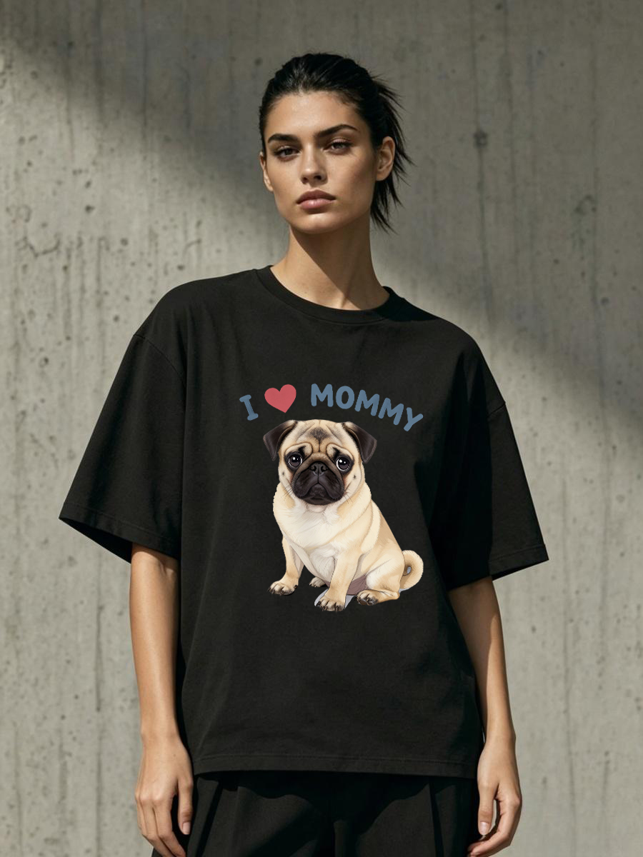 T-Shirt Pet Printed Slim Secur - Embroidery Moisturizer ulasan dan harga