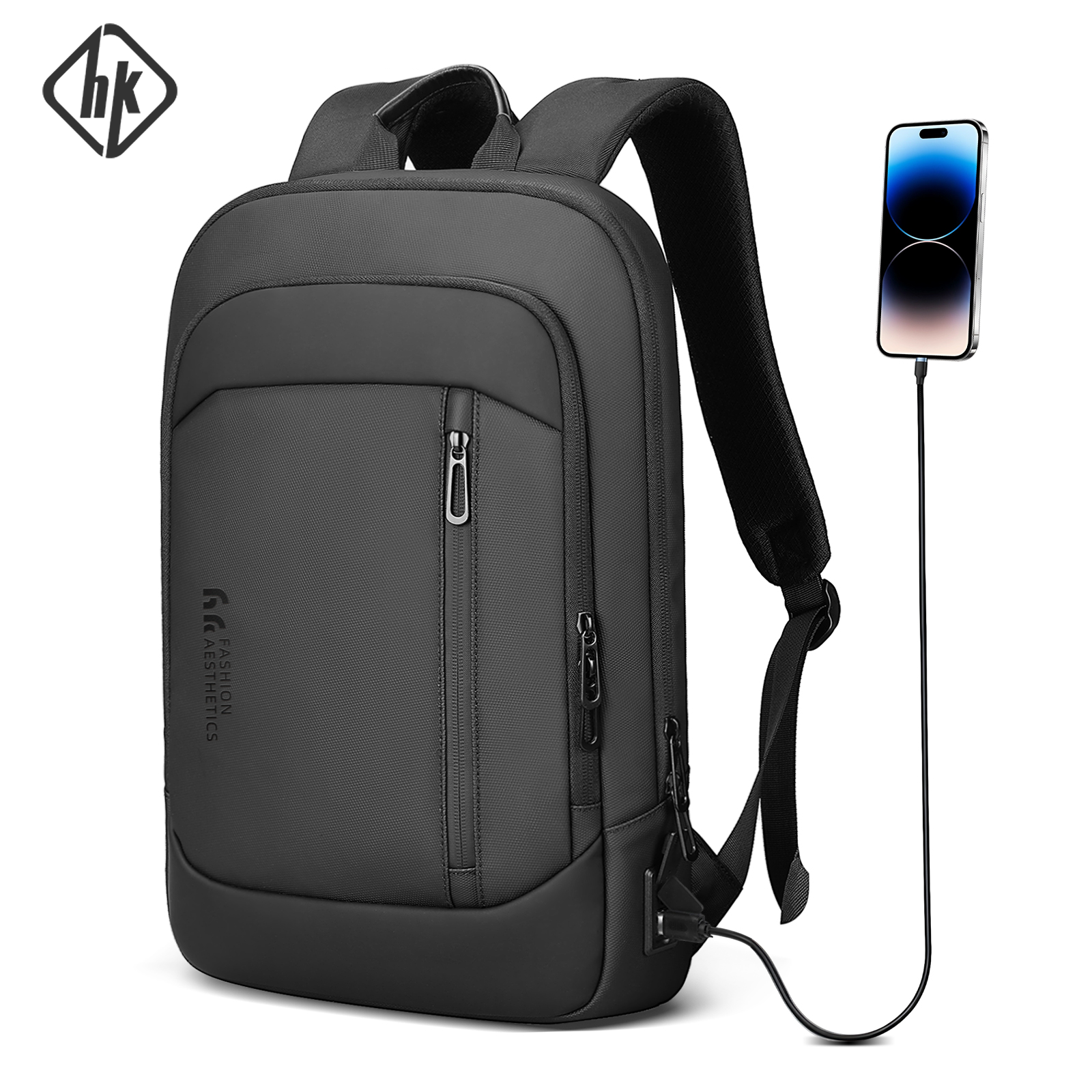 HK Lightweight Men's Business  - Embroidery Bag ulasan dan harga