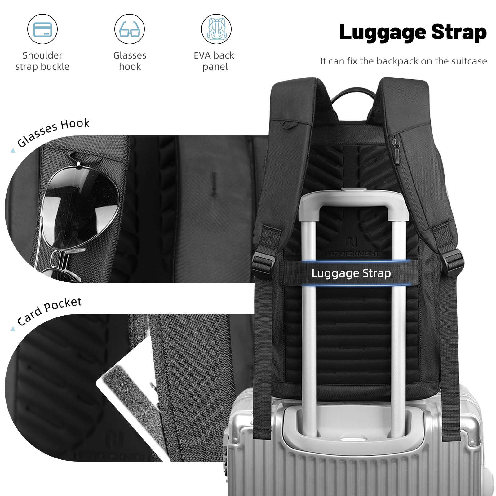HK Lightweight Men's Business  - Embroidery Bag ulasan dan harga