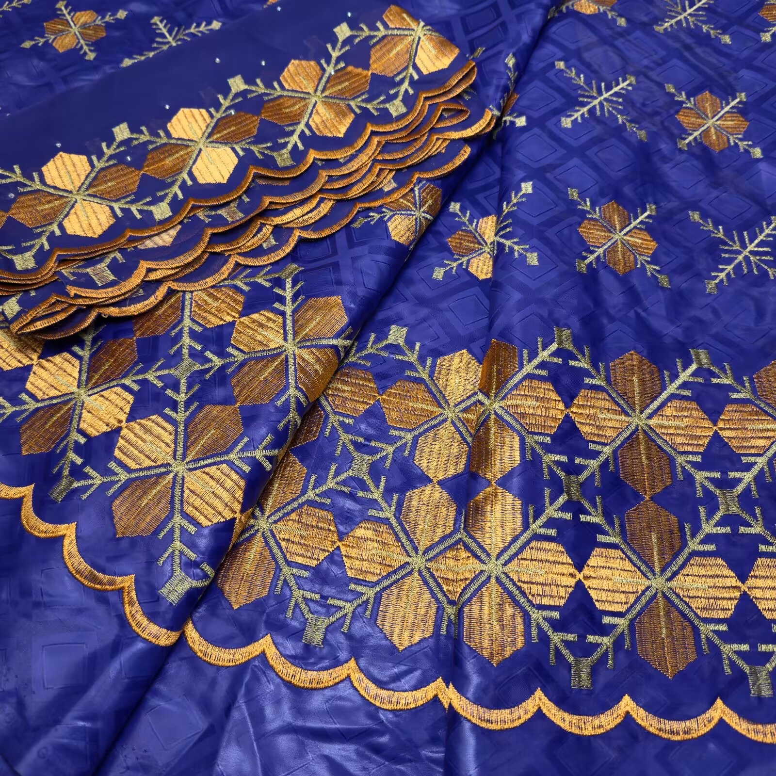 African Lace Bazin And Embroid - Embroidery Jersey ulasan dan harga