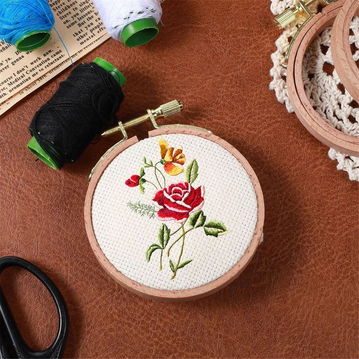 3 Pack 3 Inch Embroidery Hoop  - Embroidery Ring ulasan dan harga