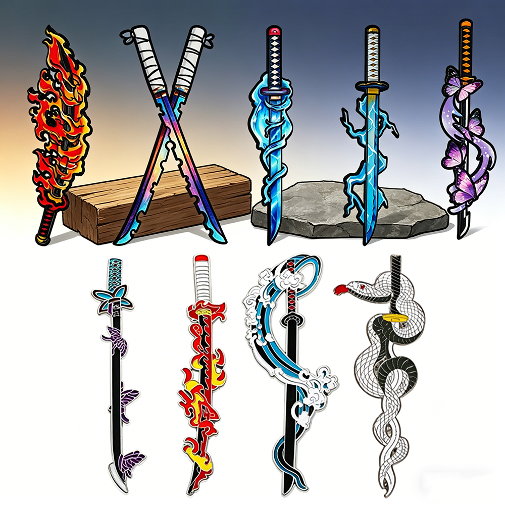 Demon Slayer Nichirin Sword En - Embroidery Outfit ulasan dan harga