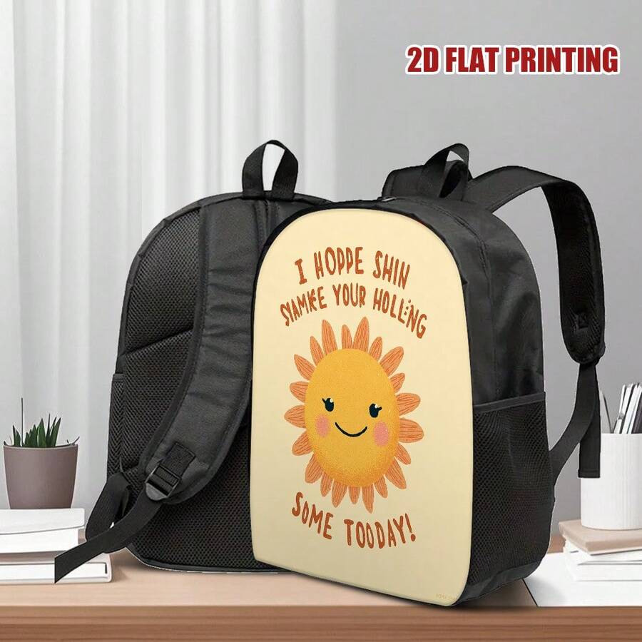 Fashion Sunshine Smiling Face  - Embroidery Bag ulasan dan harga