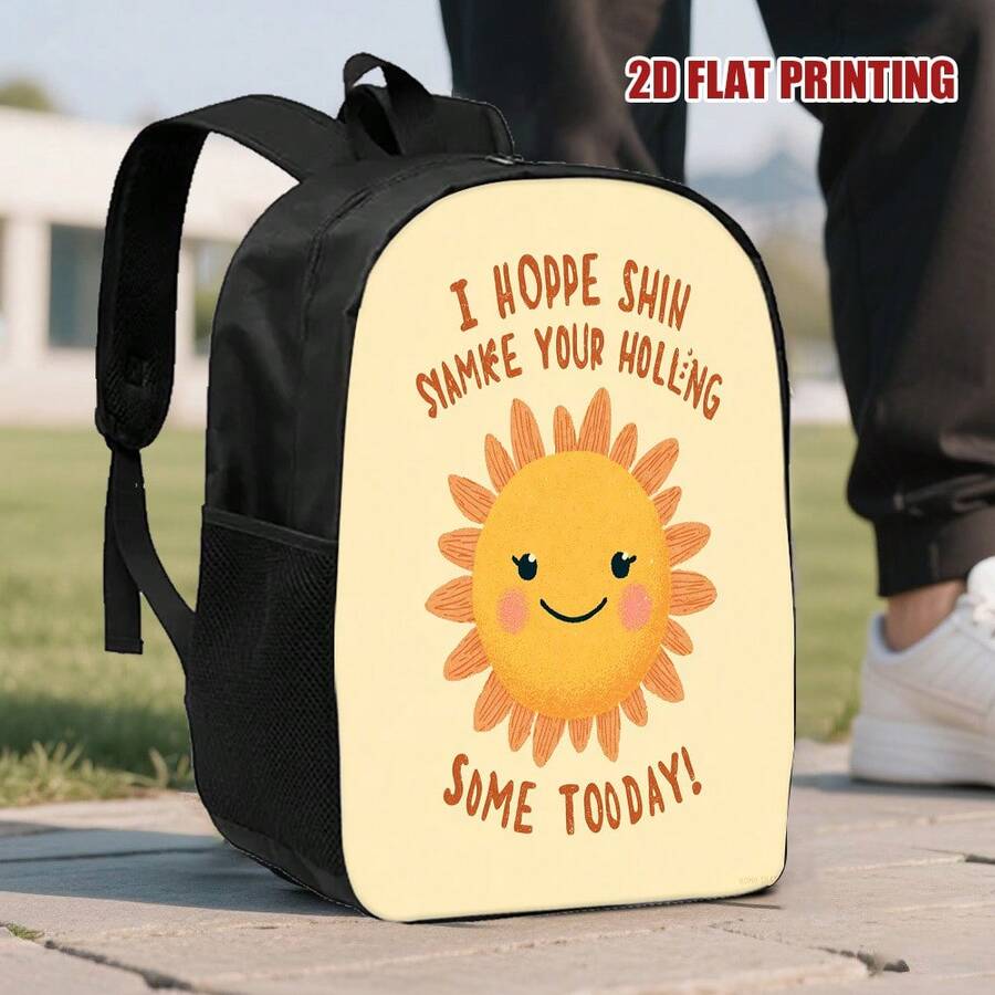 Fashion Sunshine Smiling Face  - Embroidery Bag ulasan dan harga