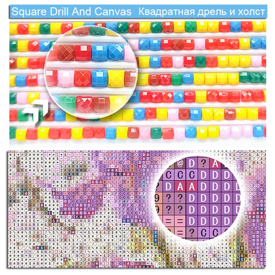 5D Diamond Painting Cross stit - Embroidery Vs Stitching ulasan dan harga