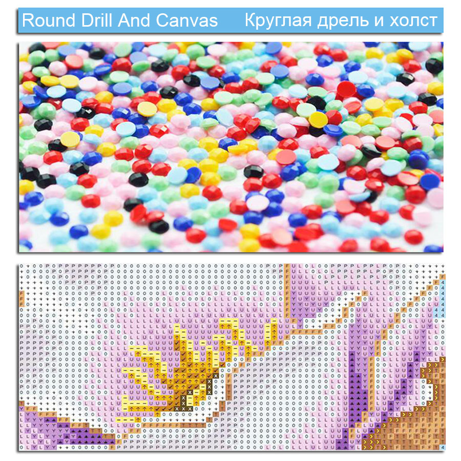 5D Diamond Painting Cross stit - Embroidery Vs Stitching ulasan dan harga