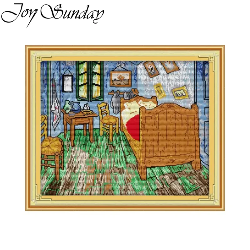 Joy Sunday Van Gogh's Bedroom  - Embroidery Meaning ulasan dan harga