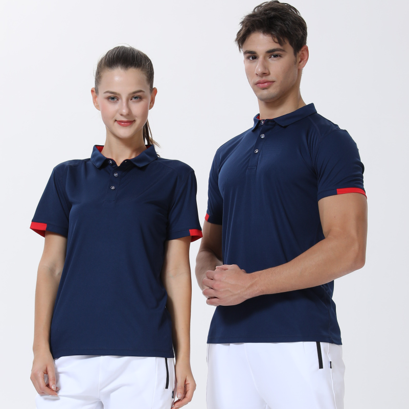 Quick Dry Sports POLO Shirt Fi - Embroidery Logo ulasan dan harga