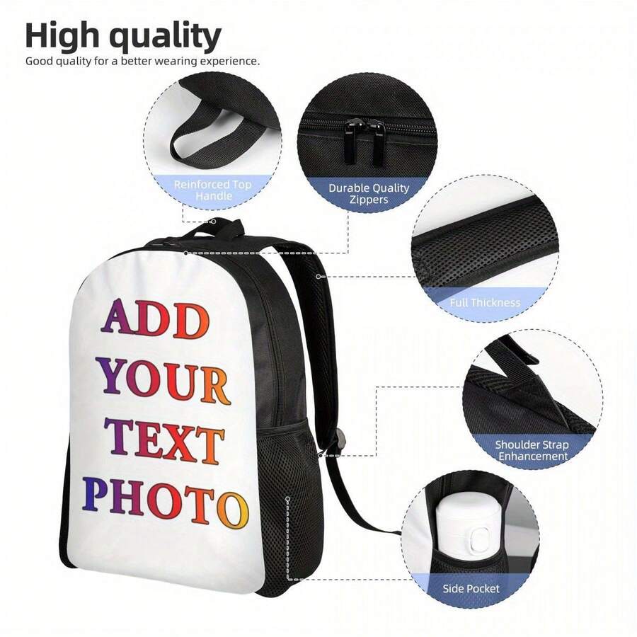 Customizable Photo Backpack Fo - Embroidery Bag ulasan dan harga