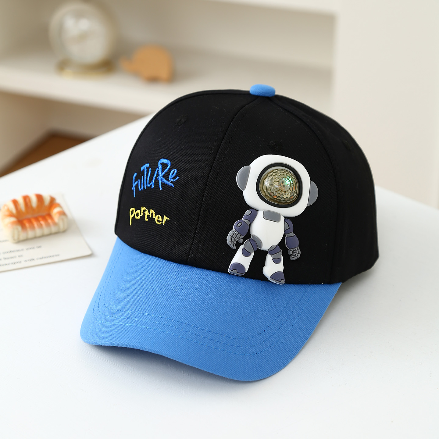 Children's soft rubber robot d - Embroidery Letter ulasan dan harga