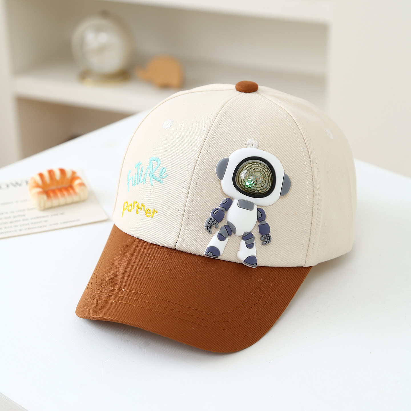 Children's soft rubber robot d - Embroidery Letter ulasan dan harga
