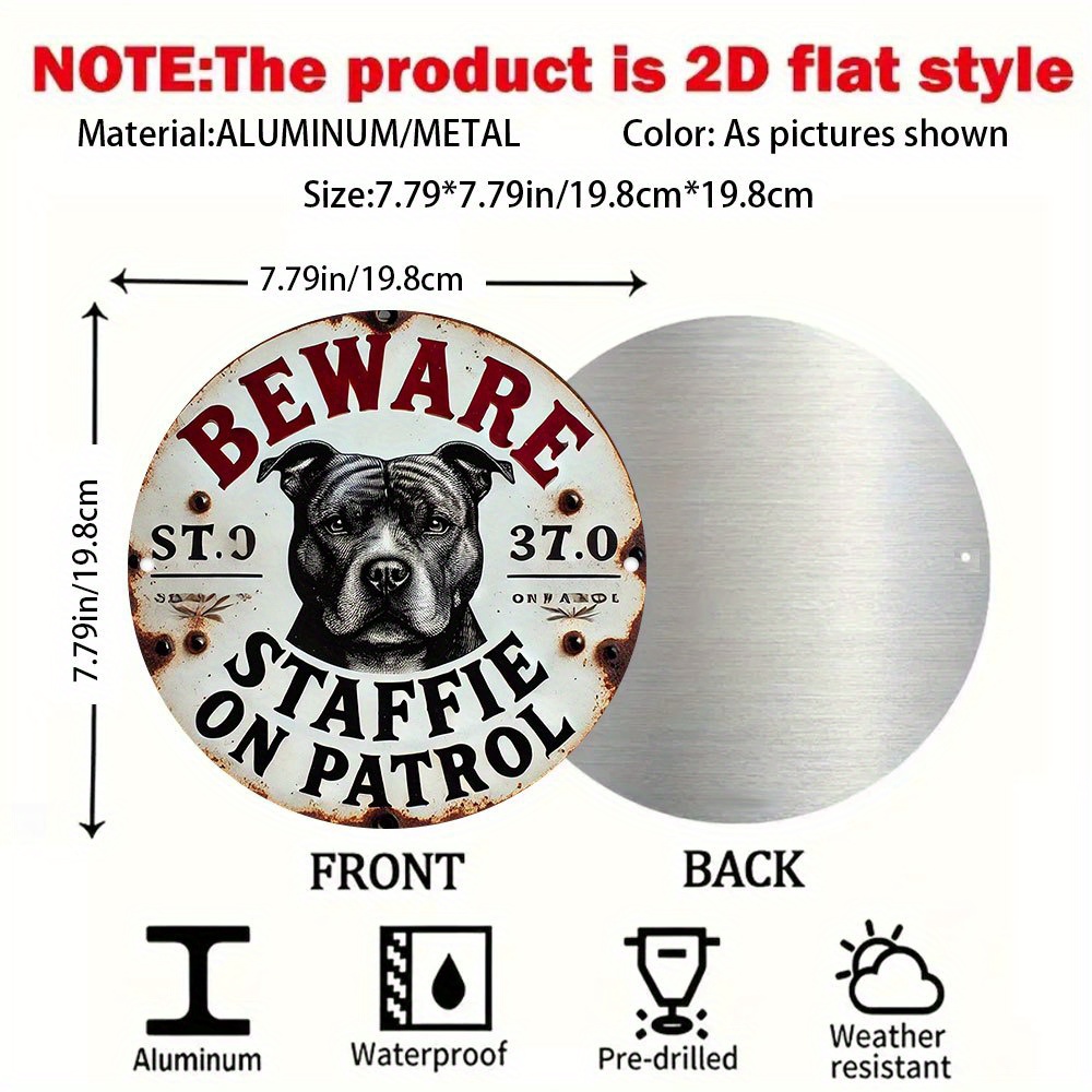 1PC Beware of the Staffordshir - Embroidery Water ulasan dan harga