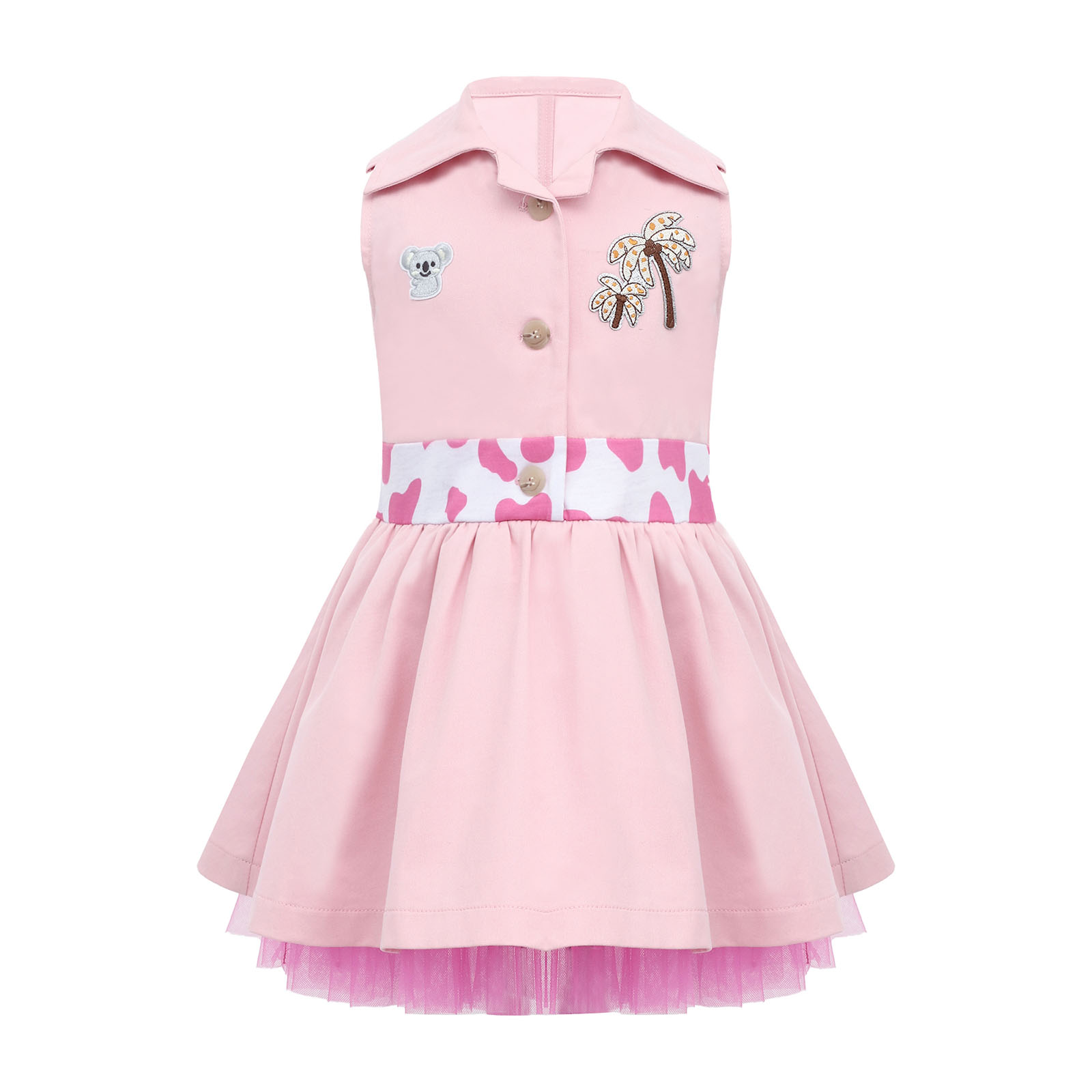 Toddler Baby Girls Zookeeper S - Embroidery Jersey ulasan dan harga