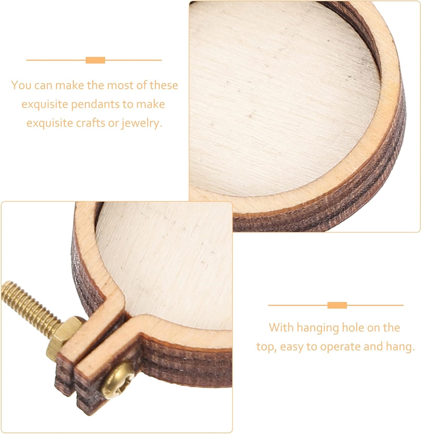 10PCS Mini Embroidery Hoop Woo - Embroidery Hoop Stand ulasan dan harga