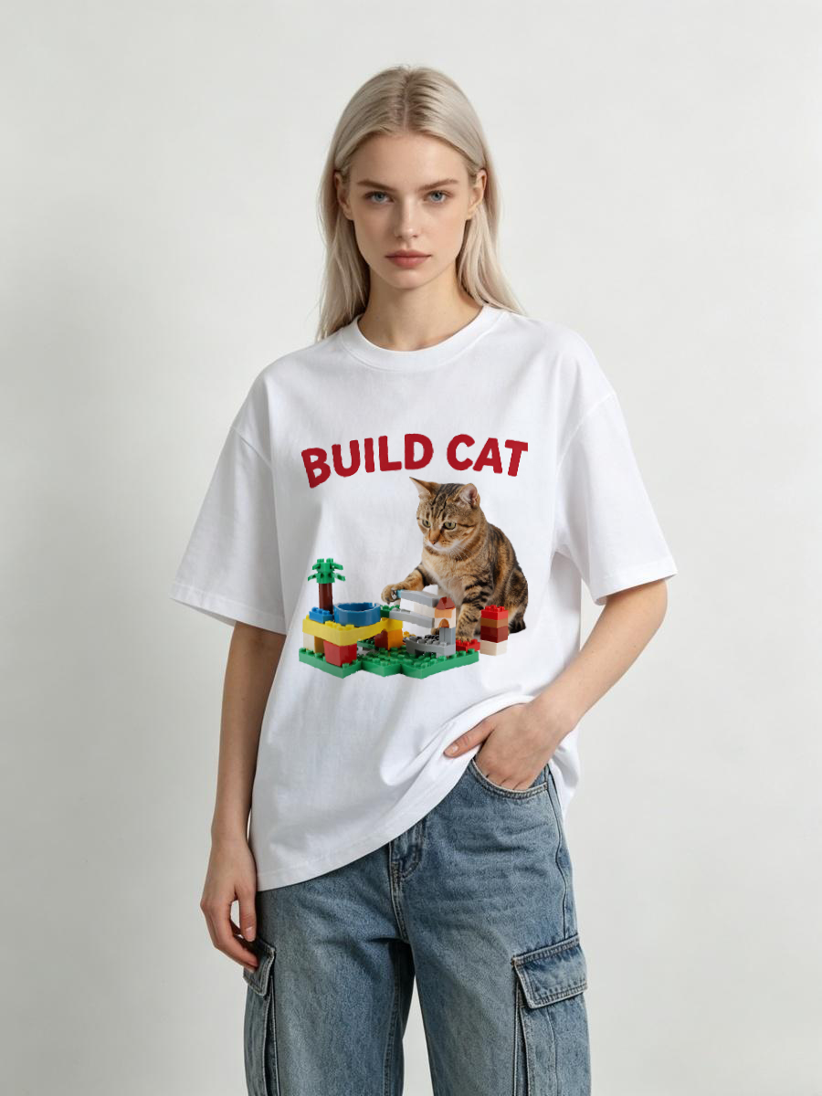 T-Shirt Pet Printed Slim Comma - Embroidery Moisturizer ulasan dan harga
