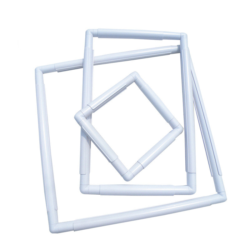 Square Shape Embroidery Frame  - Stitch Marker Ring ulasan dan harga