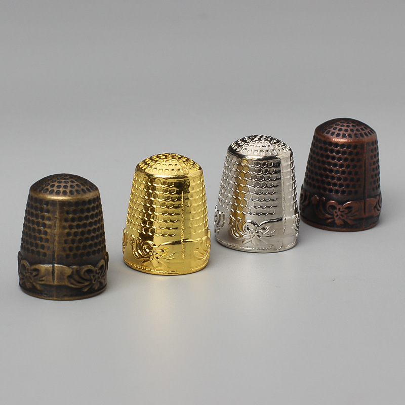 Thimble Ring Retro Finger Prot - Embroidery Ring ulasan dan harga