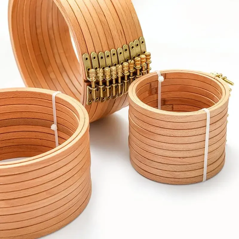 High Quality Beech Wood Embroi - Embroidery Ring ulasan dan harga