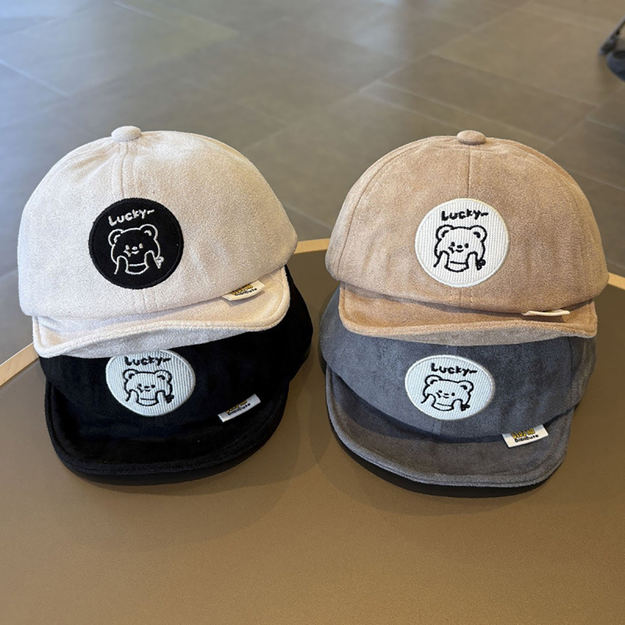 Solid Color Baby Baseball Hat  - Embroidery Letter ulasan dan harga