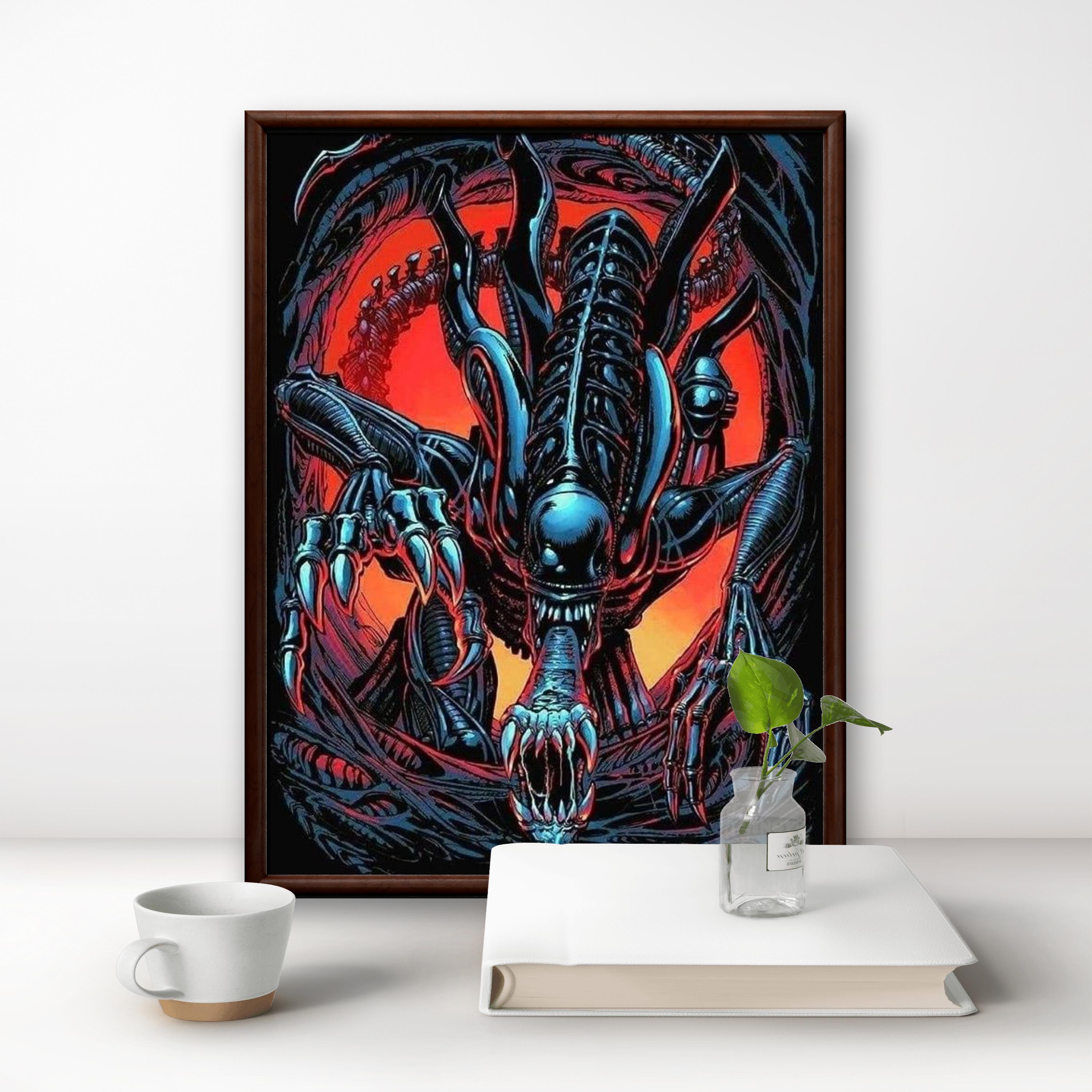2025 New Alien vs Predator Cha - Embroidery Vs Stitching ulasan dan harga