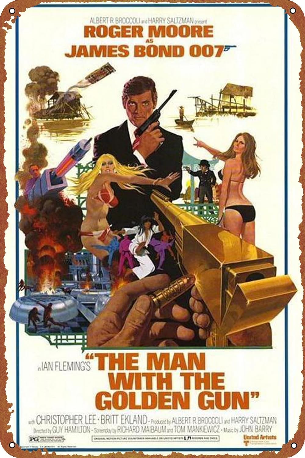 The Man With the Golden Gun Mo - Embroidery Garden ulasan dan harga