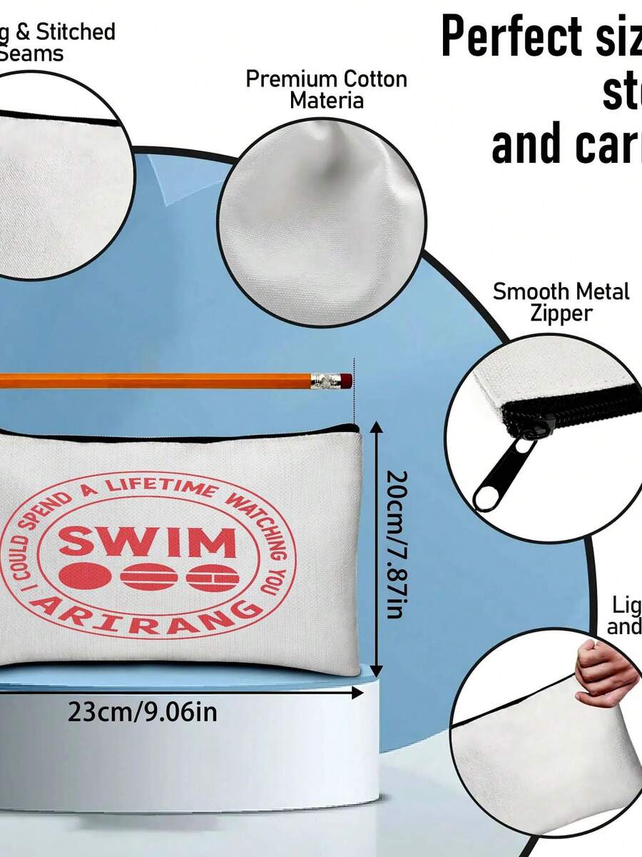 Red Swim Arirang Stamp Logo Ca - Embroidery Logo ulasan dan harga