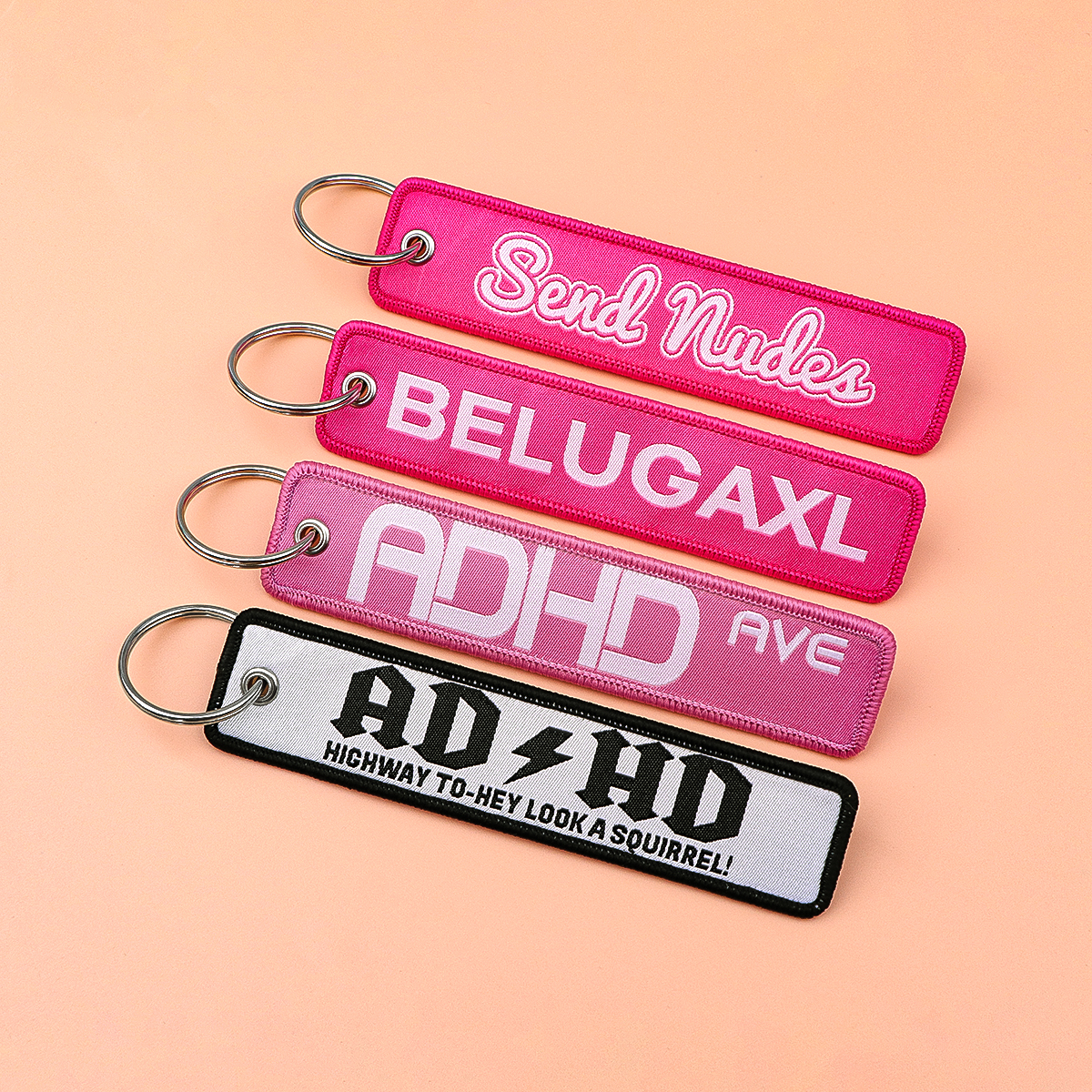 Good Things Take Time Key Fobs - Embroidery Ring ulasan dan harga