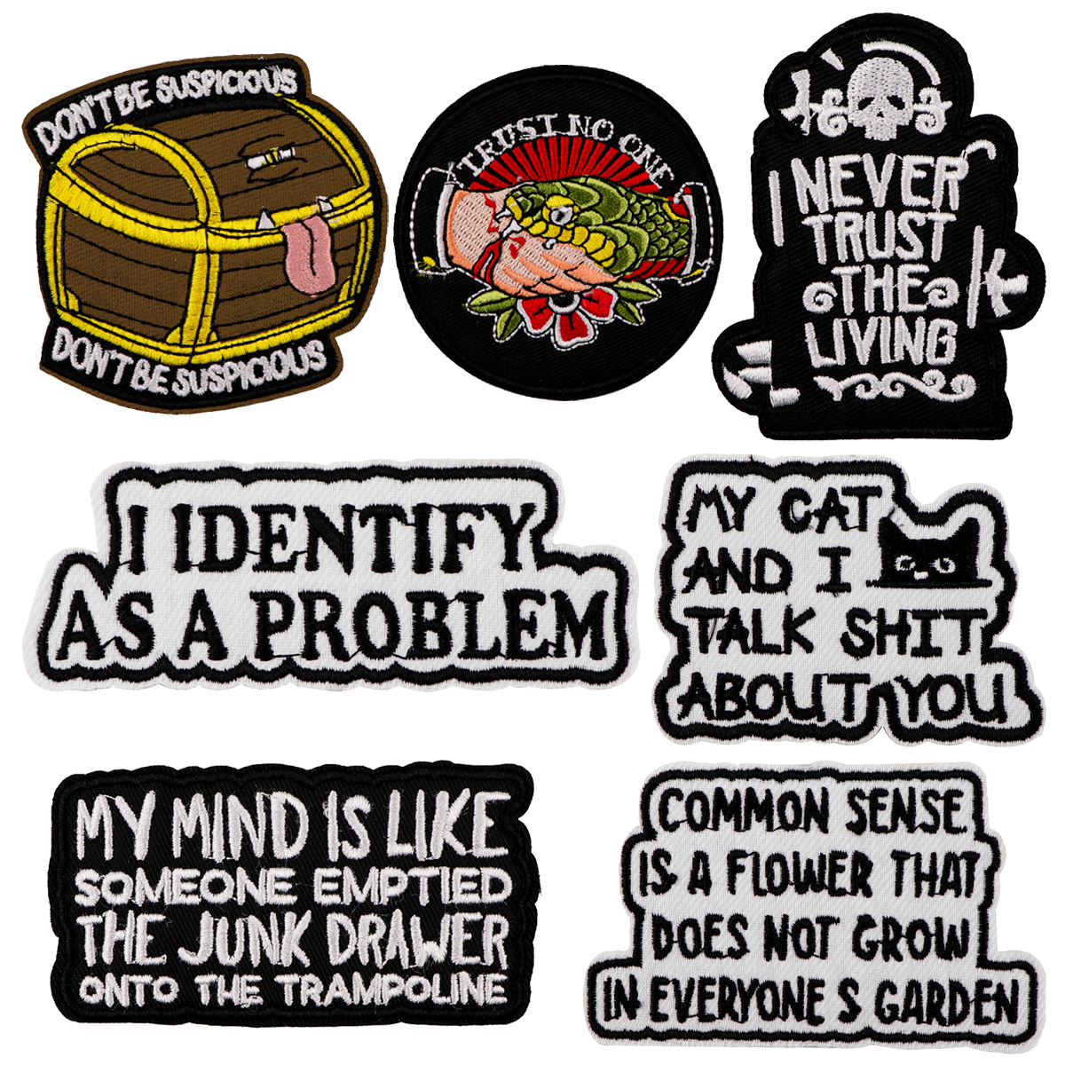 Treasure Box Skeleton Quotes E - Embroidery Quote ulasan dan harga