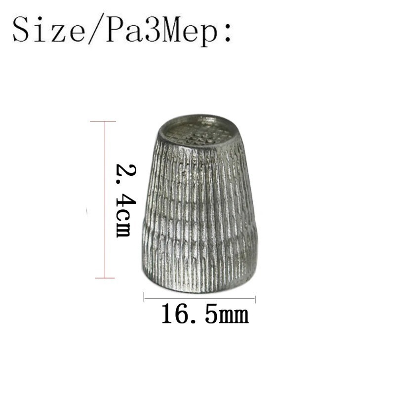 1Pcs Alloy Thimble Metal Sewin - Stitch Marker Ring ulasan dan harga