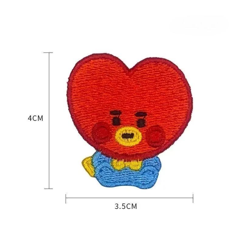 BT21 Cute Baby Embroidered Bro - Embroidery Bag ulasan dan harga