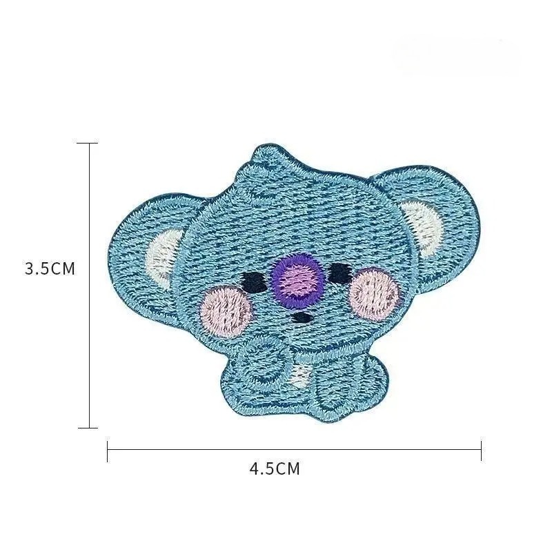 BT21 Cute Baby Embroidered Bro - Embroidery Bag ulasan dan harga