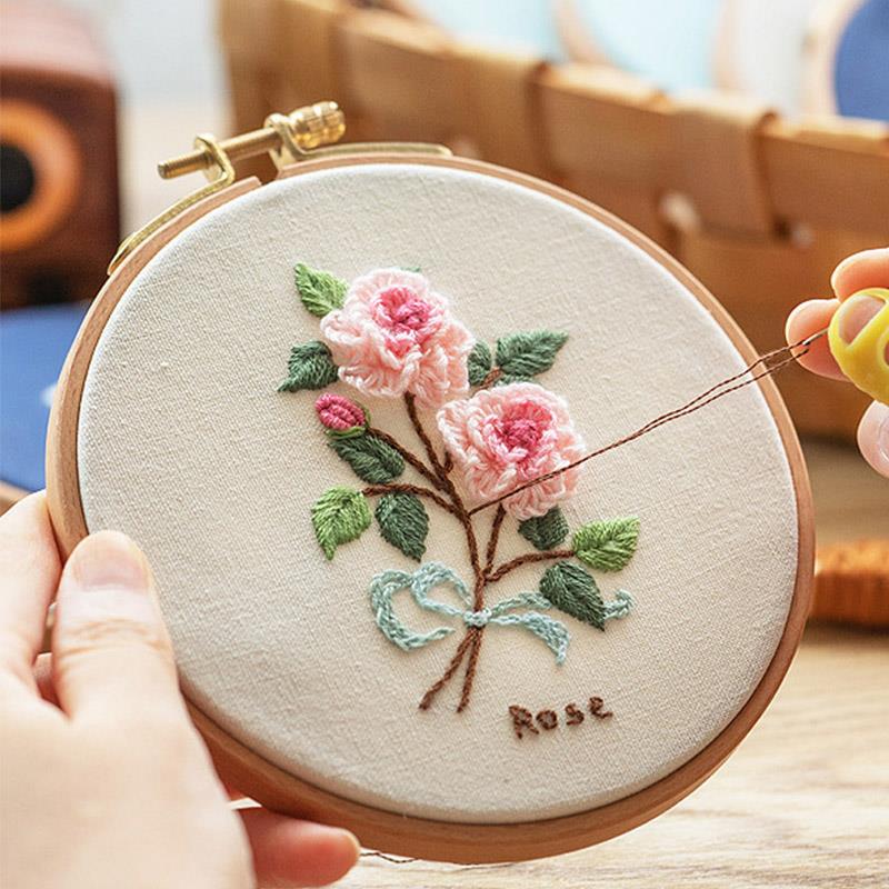1pcs High Quality Beech Wood E - Embroidery Hoop Stand ulasan dan harga
