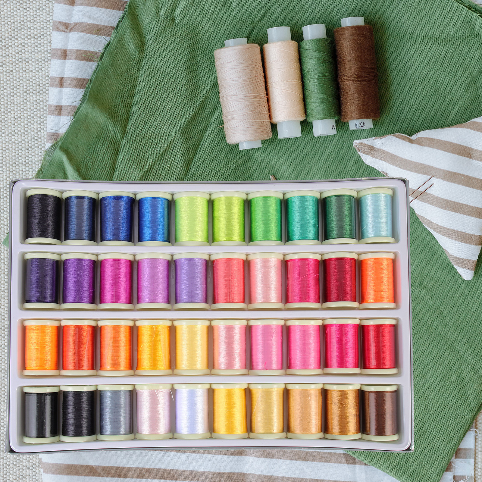 40 Rolls Household Embroidery  - Embroidery Kit ulasan dan harga