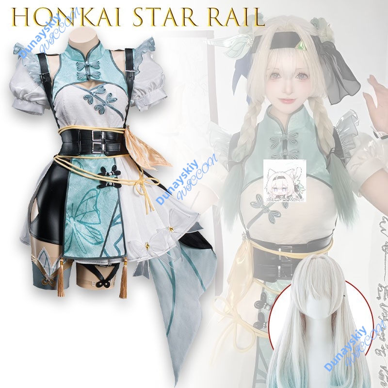 Honkai Star Rail Firefly Cospl - Embroidery Outfit ulasan dan harga