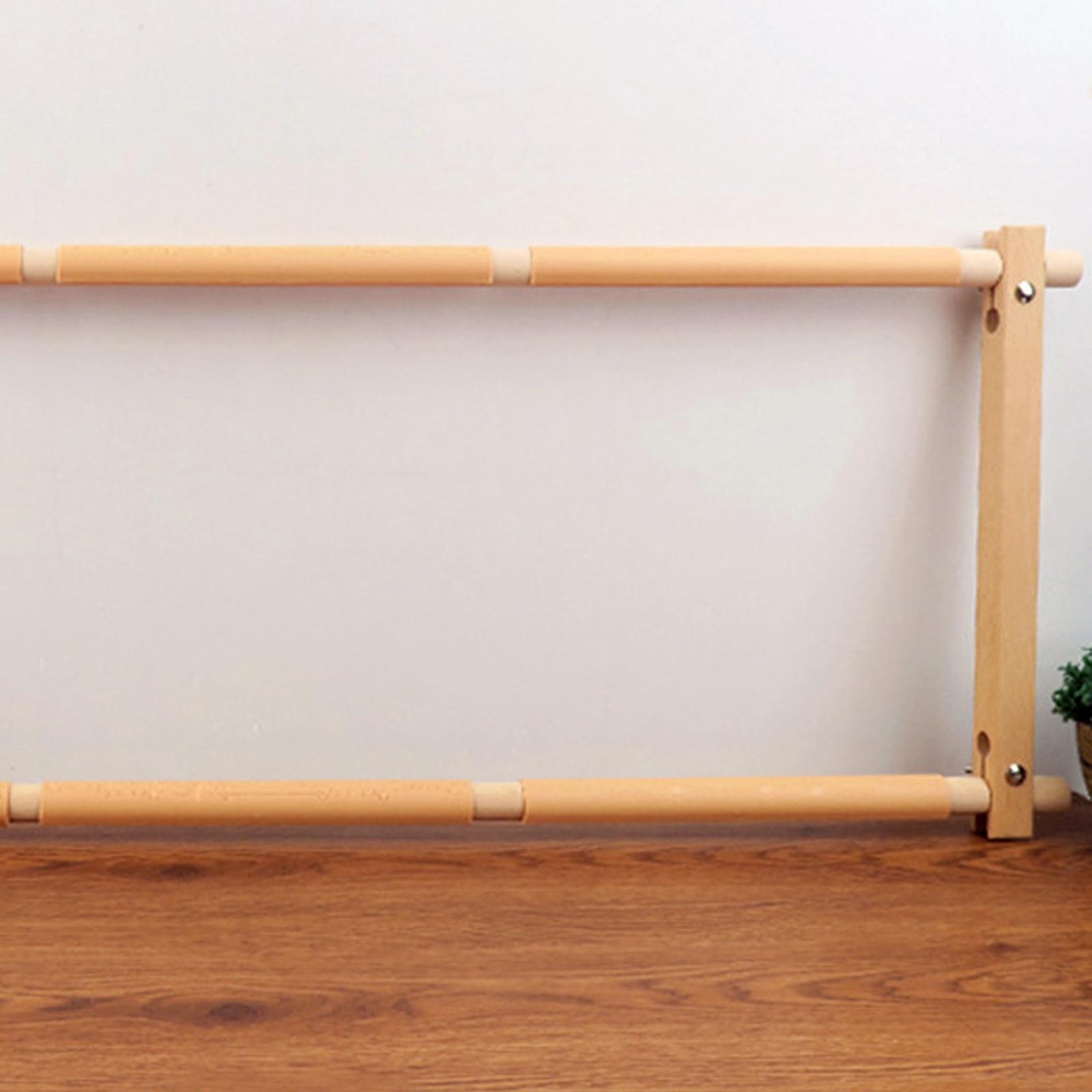Beech Embroidery Scroll Frame  - Embroidery Hoop Stand ulasan dan harga