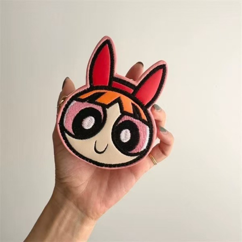 Kawaii Anime The Powerpuff and - Embroidery Bag ulasan dan harga