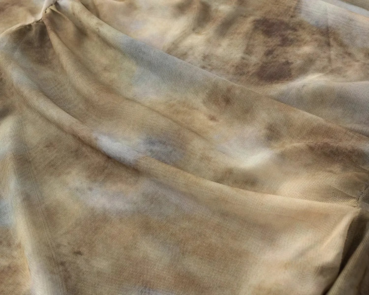 2025 Sexy Tie-Dye Print Ruched - Embroidery Fashion ulasan dan harga